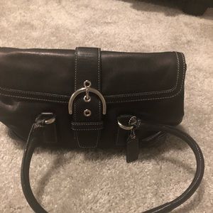 Black COACH Satchel